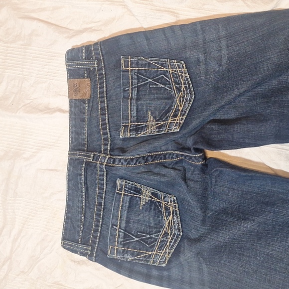 bke kate boot cut jeans 27 womens 4 r low rise pants the buckle - Picture 4 of 5